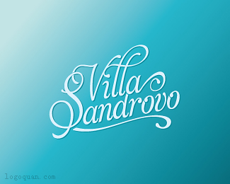 Villa Sandrovo字体设计