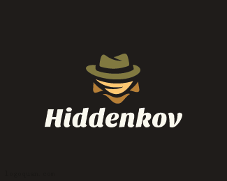 Hiddenkov神秘人物标志设计