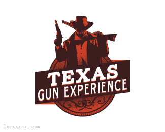 德州枪体验店商标
