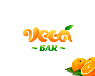 Vega水果吧字体设计