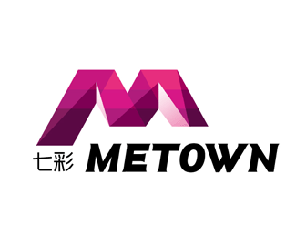 华夏地产METOWN 标志