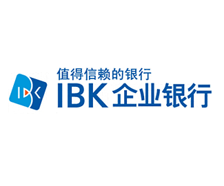 韩国IBK企业银行标志