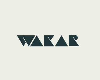 WAKAR字体设计
