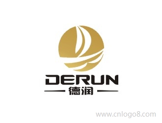 图形用字母d  r   中文名 德润  外文  Derun  Pte.Ltd公司标志