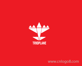 trioplane标志设计