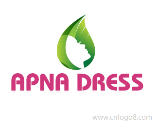 APNA DRESS网上商店标志设计
