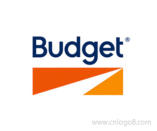 Budget汽车租凭公司标志设计