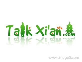 Talk Xi'an.com 话说西安公司标志