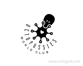 Octopussies世界俱乐部标志设计