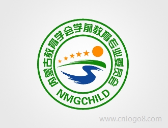 内蒙古教育学会学前教育专业委员会标志设计