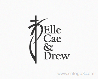 艾丽CAE&德鲁标志设计