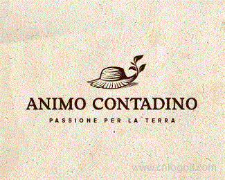 ANIMO Contadino标志设计