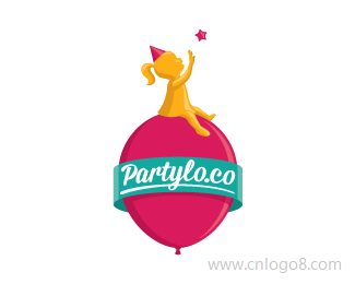 Partyloco标志设计