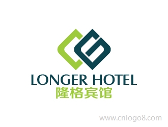 隆格宾馆/LONGER  HOTEL商标设计