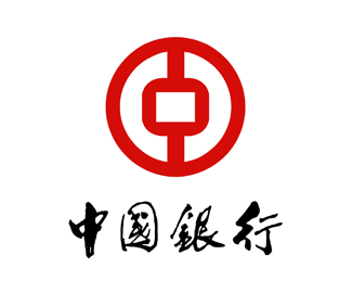 中国银行logo白色图片