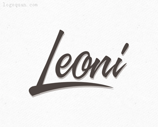 leoni签名字体设计