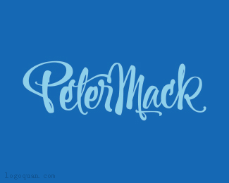 PeterMack字体设计