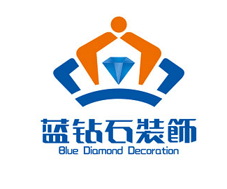 蓝钻石装饰