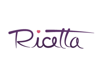 RICETTA甜品店字体设计