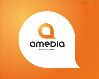 amedia网络信息商标设计