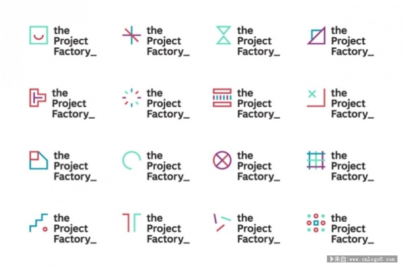 The Project Factory视觉形象