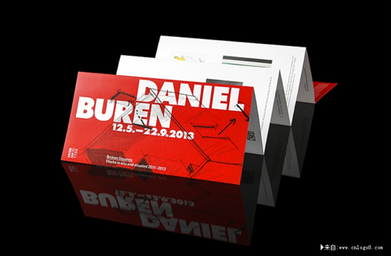Daniel Buren推广平面设计