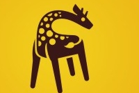 长颈鹿logo标志设计欣赏