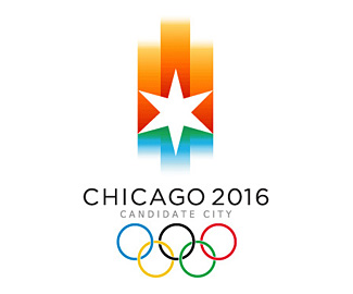 芝加哥2016年奥运会申办标志