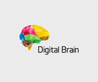 Digital Brain标志设计