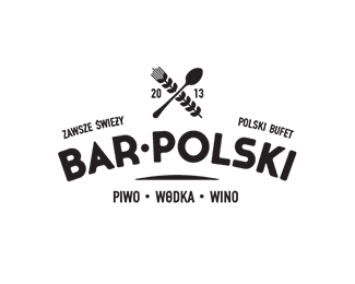波兰酒吧商标设计