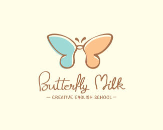 蝴蝶牛奶英语学校