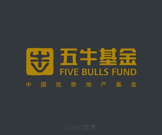 上海五牛基金形象标志设计