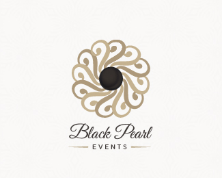 黑珍珠标志设计
