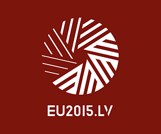 2015年拉脱维亚担任欧盟轮值主席国标志