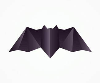 多边形蝙蝠设计