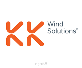 KK Wind Solutions标志设计