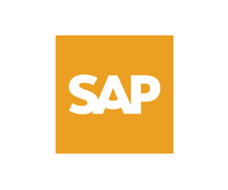 企业应用软件供应商SAP标志