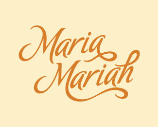 玛丽亚字体设计