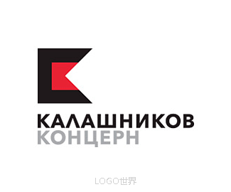 俄罗斯枪支制造商Kalashnikov标志