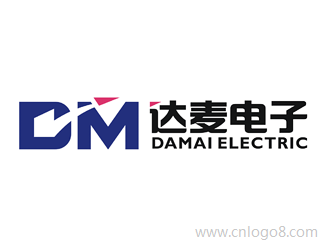 DM 达麦电子企业标志