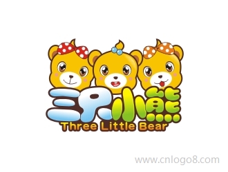 三只小熊商标设计