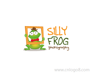 青蛙摄影标志设计