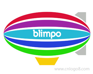 blimpo飞船标志设计