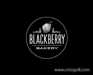 黑莓面包标志设计
