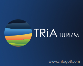 特里亚旅游标志设计