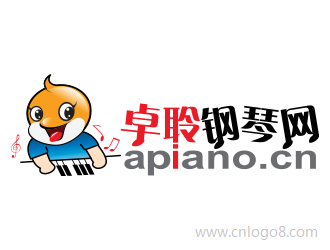 卓聆钢琴网（apiano.cn）公司标志