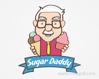 SugarDaddy标志设计