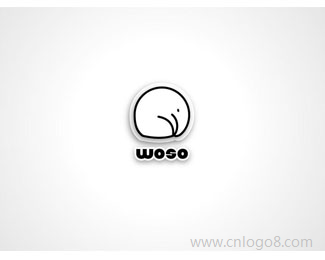 Woso大象标志设计