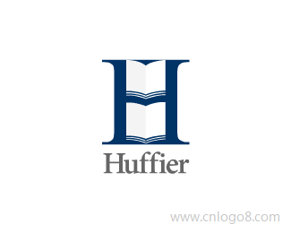 Huffier图书馆标志设计