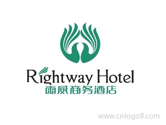 雨威商务酒店Right Way Hotel企业标志